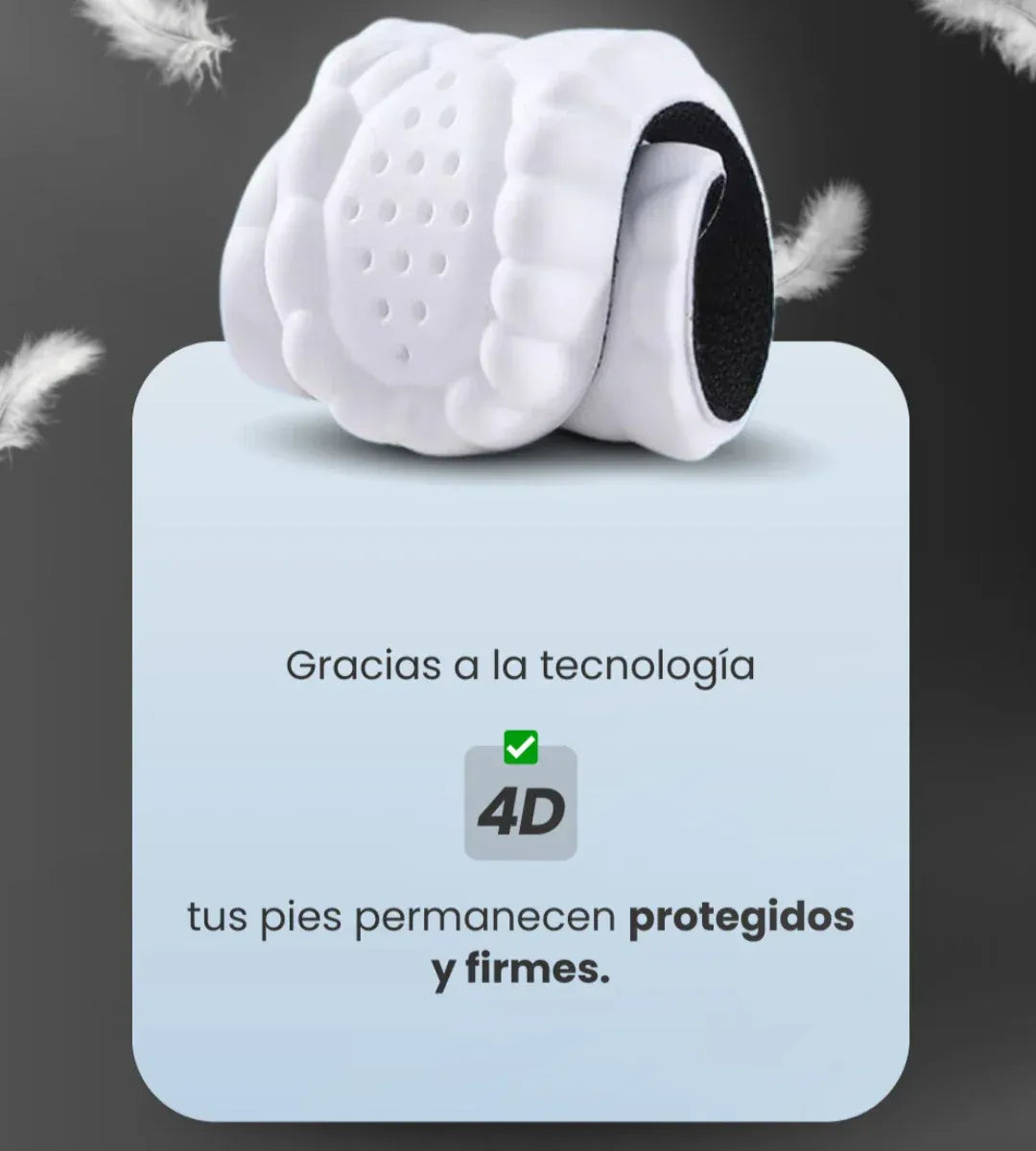 Confort Plus™: Alivia tus pies al instante